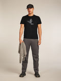 Men’s Merino 150 Tech Lite Short Sleeve T-Shirt Skiing Yeti Black - 4