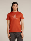 Men’s Merino 150 Tech Lite Short Sleeve T-Shirt Skiing Yeti Agate - 1