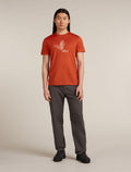 Men’s Merino 150 Tech Lite Short Sleeve T-Shirt Skiing Yeti Agate - 3
