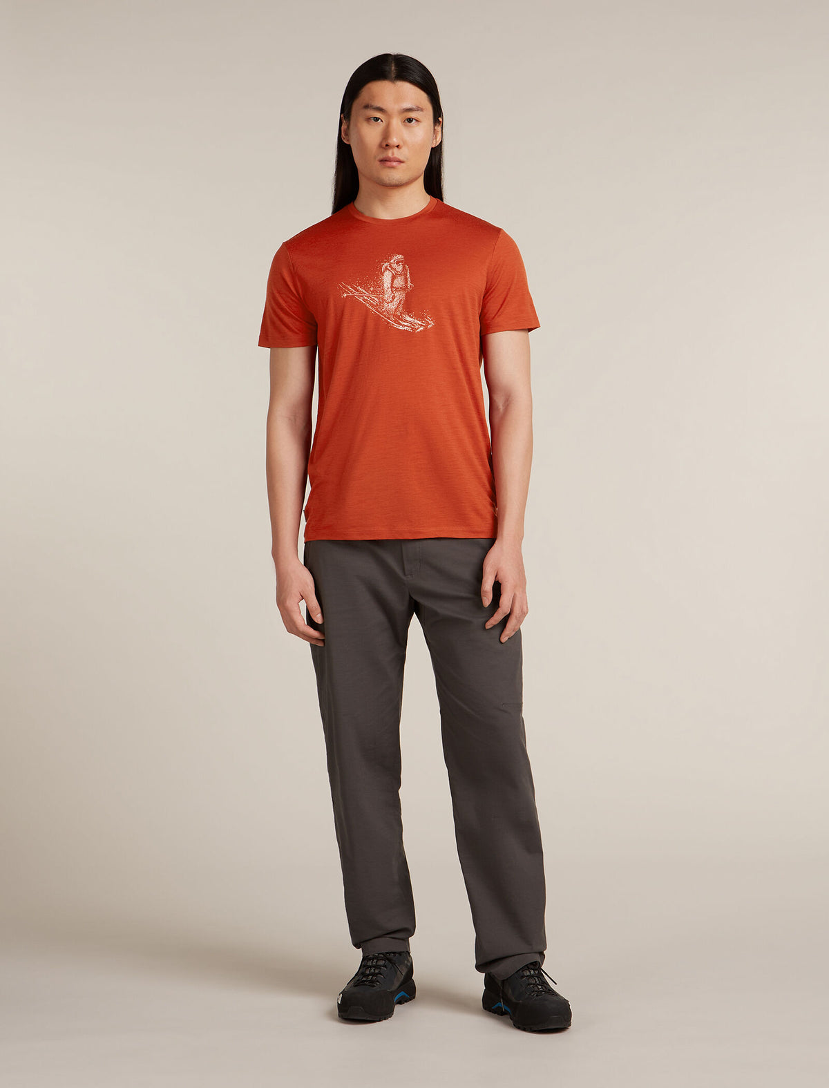 Men’s Merino 150 Tech Lite Short Sleeve T-Shirt Skiing Yeti Agate - 3