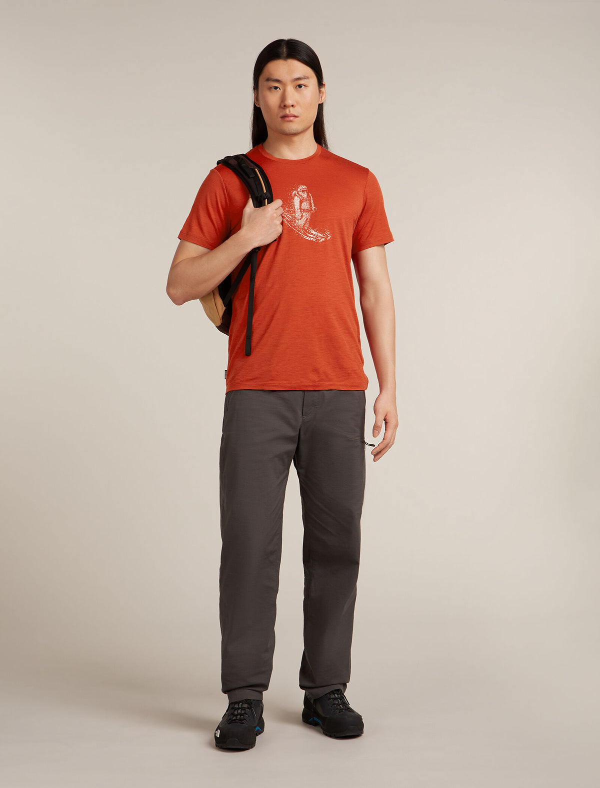 Men’s Merino 150 Tech Lite Short Sleeve T-Shirt Skiing Yeti Agate - 4