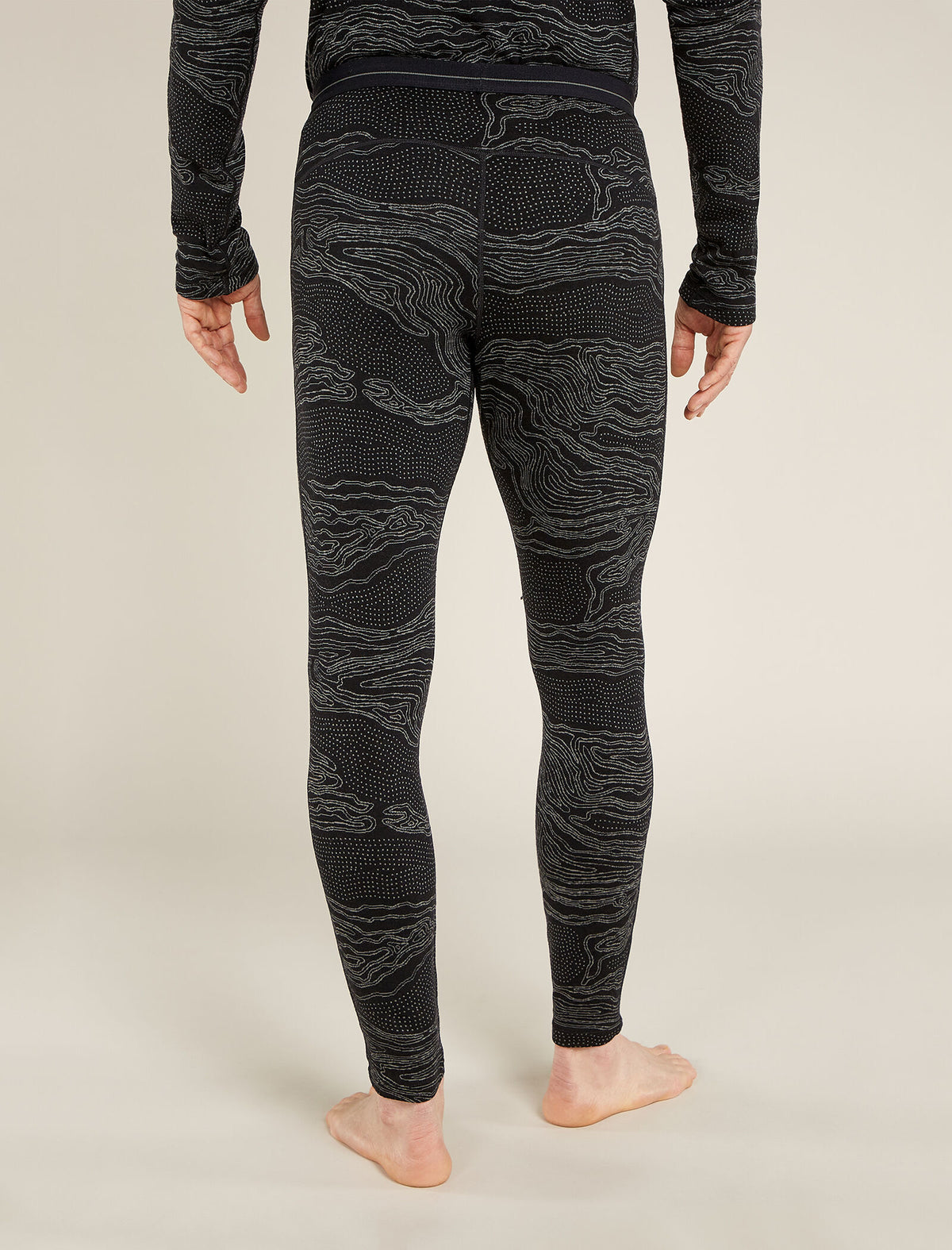 Merino 260 Vertex Thermal Leggings Snow Guide Black/Galaxy - 3