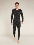 Merino 260 Vertex Thermal Leggings Snow Guide Black/Galaxy - 4