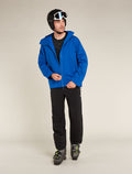 Men’s Merino 260 Vertex Long Sleeve Crew Thermal Top Snow Guide Black/Galaxy - 4