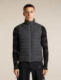 icebreaker-apac Men's 1360 MerinoLoft™ Vest Obsidian Men - 1