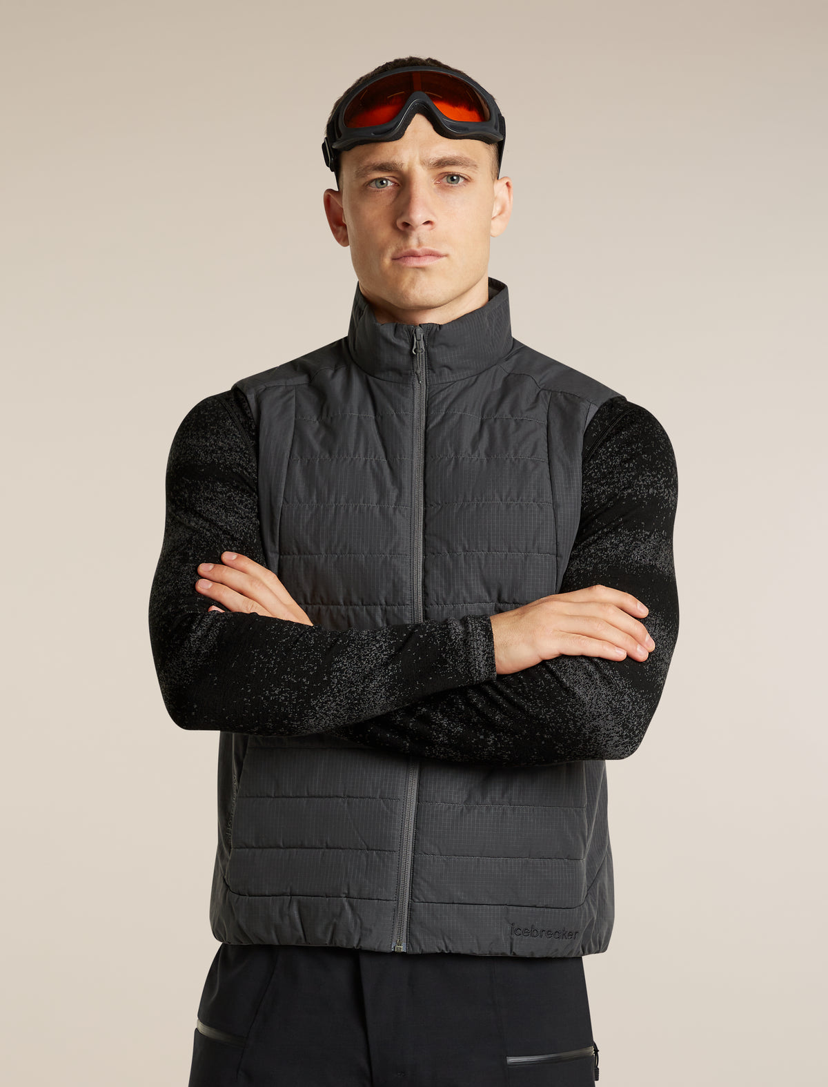 icebreaker-apac Men's 1360 MerinoLoft™ Vest Obsidian Men - 5