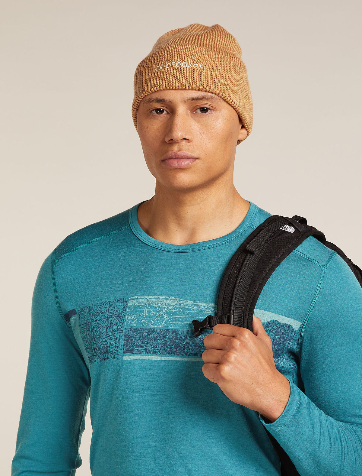 Unisex Merino All Day Toque Beanie Trail - 1