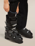 Women’s Merino Ski+ Light Over The Calf Socks Black/Dawn - 3