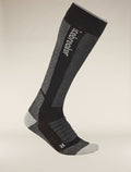 Men’s Merino Ski+ Medium Over The Calf Socks Black/Ether - 5