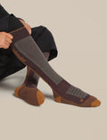 Men’s Merino Ski+ Medium Over The Calf Socks Java/Trail - 1