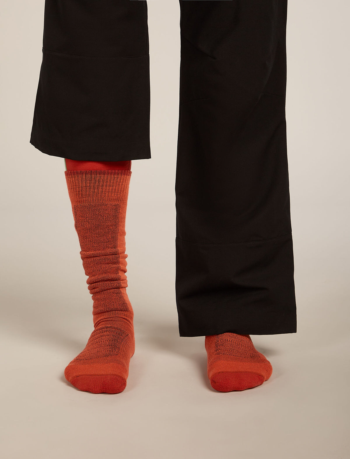 Men’s Merino Ski+ Medium Over The Calf Socks Fervid/Agate - 3