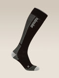 Men’s Merino Ski+ Ultralight Over The Calf Socks Black/Ether - 1