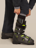 Men’s Merino Ski+ Ultralight Over The Calf Socks Black/Ether - 3