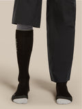 Men’s Merino Ski+ Ultralight Over The Calf Socks Black/Ether - 4