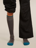Women’s Merino Blend Ski+ Medium OTC Porcini/Tidal teal/Java - 3