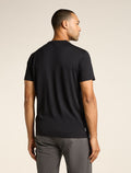 Men’s Merino 150 Tech Lite Short Sleeve T-Shirt Single Line Camp Black - 2