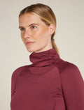 Women’s 300 MerinoFine™ Polar Long Sleeve Roll Neck Thermal Top Port - 4