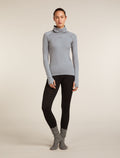 Women’s 300 MerinoFine™ Polar Long Sleeve Roll Neck Thermal Top Alloy - 6