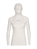 Women’s 300 MerinoFine™ Polar Long Sleeve Roll Neck Thermal Top Ecru Heather - 1