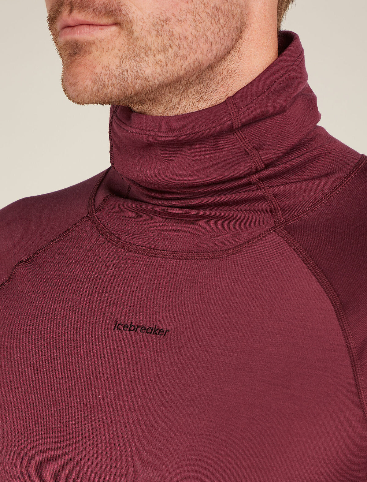 Men’s 300 MerinoFine™ Polar Long Sleeve Roll Neck Thermal Top Port - 6