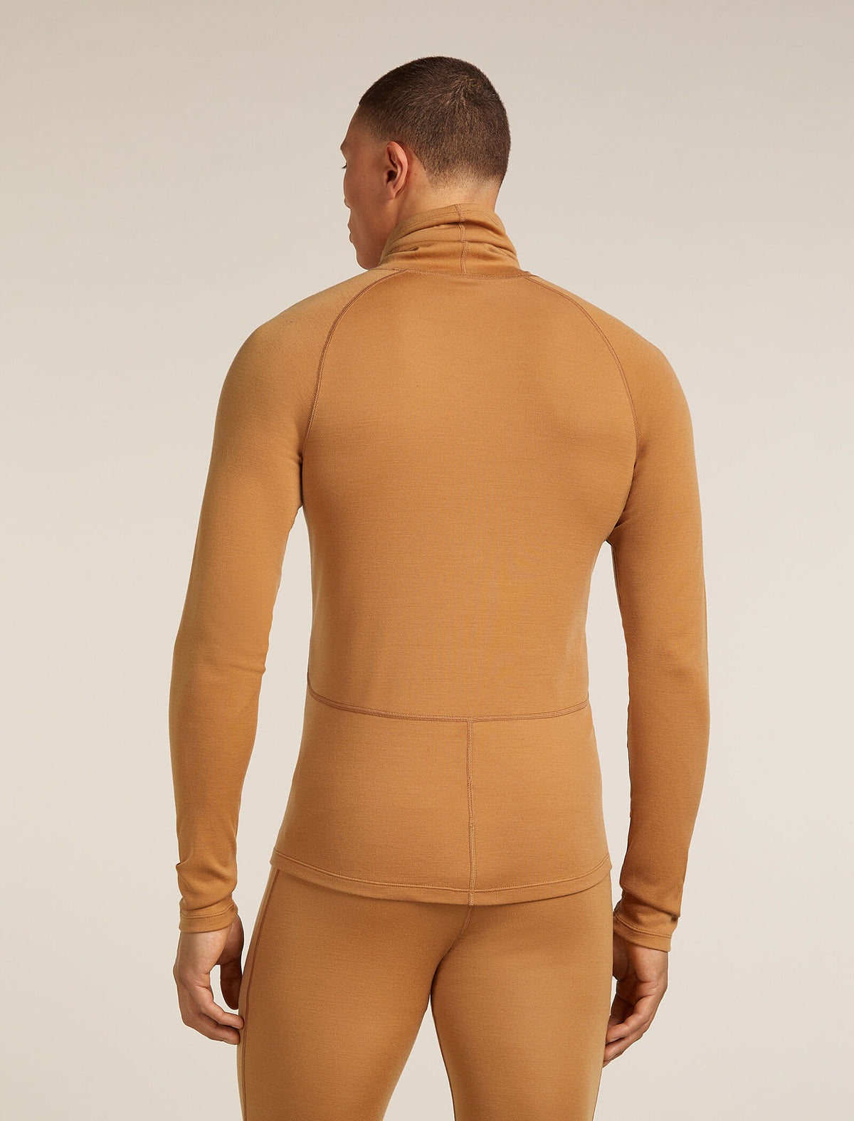 Men’s 300 MerinoFine™ Polar Long Sleeve Roll Neck Thermal Top Trail - 2