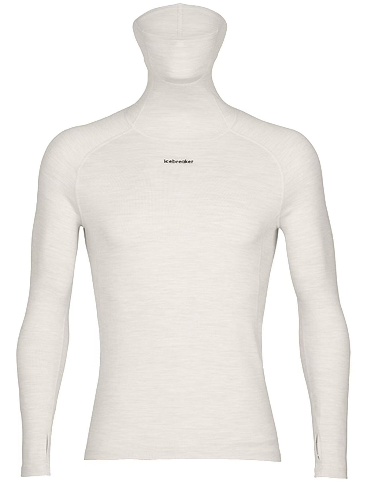 Men’s 300 MerinoFine™ Polar Long Sleeve Roll Neck Thermal Top Ecru Heather - 1