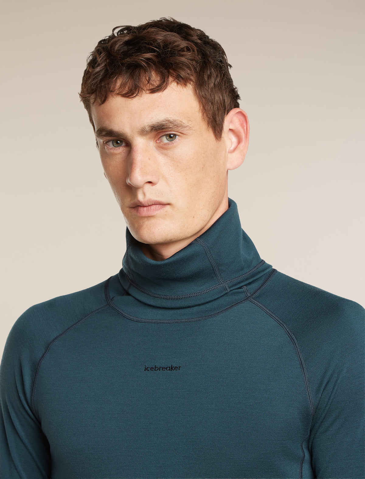 Men's 300 MerinoFine™  Polar Long Sleeve Roll Neck Abyss - 7