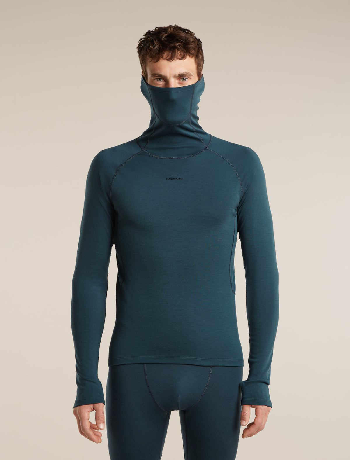 Men's 300 MerinoFine™  Polar Long Sleeve Roll Neck Abyss - 10