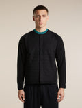 Unisex Merino Mountain Sport Cardigan Black - 1