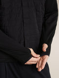 Unisex Merino Mountain Sport Cardigan Black - 10