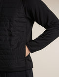 Unisex Merino Mountain Sport Cardigan Black - 14