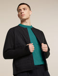 Unisex Merino Mountain Sport Cardigan Black - 16