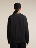 Unisex Merino Mountain Sport Cardigan Black - 4