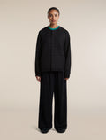 Unisex Merino Mountain Sport Cardigan Black - 6