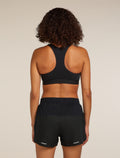 Women’s Merino Blend 125 ZoneKnit™ Racerback Bra Black - 2
