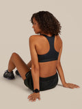 Women’s Merino Blend 125 ZoneKnit™ Racerback Bra Black - 5