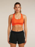 Women’s Merino Blend 125 ZoneKnit™ Racerback Bra Fervid - 1