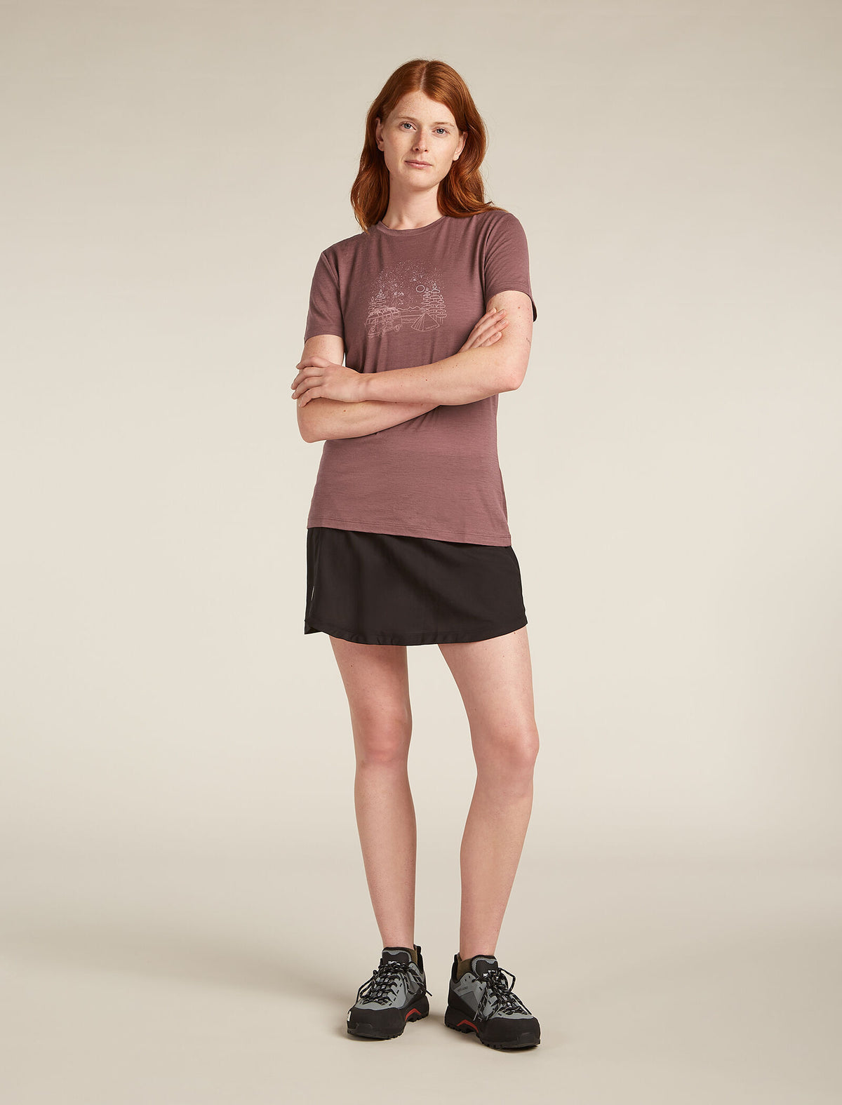 Women’s Merino 150 Tech Lite III T-Shirt Van Camp Carob - 3