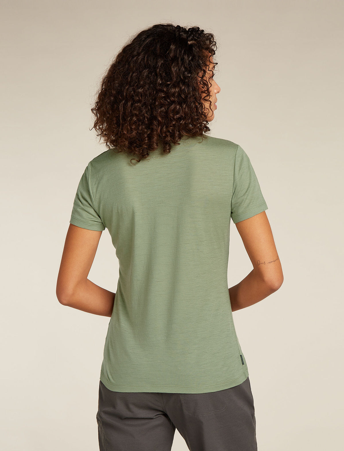 Women’s Merino 150 Tech Lite III T-Shirt Van Camp Oil/Black/Silver - 2