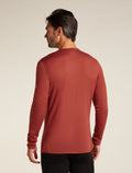 Merino 200 Oasis Long Sleeve Crew Thermal Top Snow Wave Jasper - 2