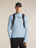 Men's 200 MerinoFine™  Ace Long Sleeve Thermal Half Zip Zinc Blue - 5