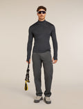 200 MerinoFine™ Ace Thermal Leggings Jet hthr - 4