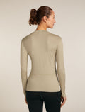 200 MerinoFine™ Ace Long Sleeve Mock Neck Thermal Top Flagstone - 2