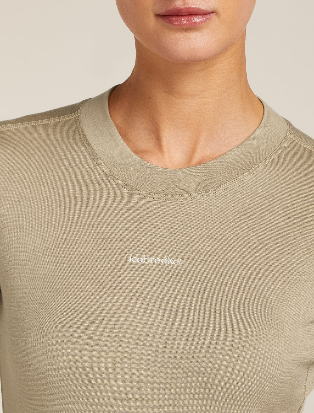 200 MerinoFine™ Ace Long Sleeve Mock Neck Thermal Top Flagstone - 5