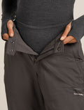 200 MerinoFine™ Ace Thermal Leggings Jet hthr - 4