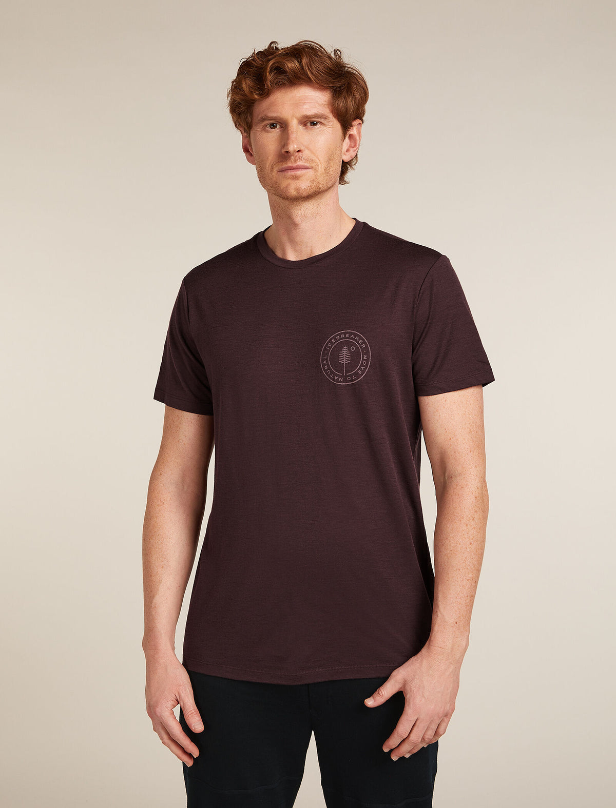 Men’s Merino 150 Tech Lite Short Sleeve T-Shirt Hike Naturally Java - 1