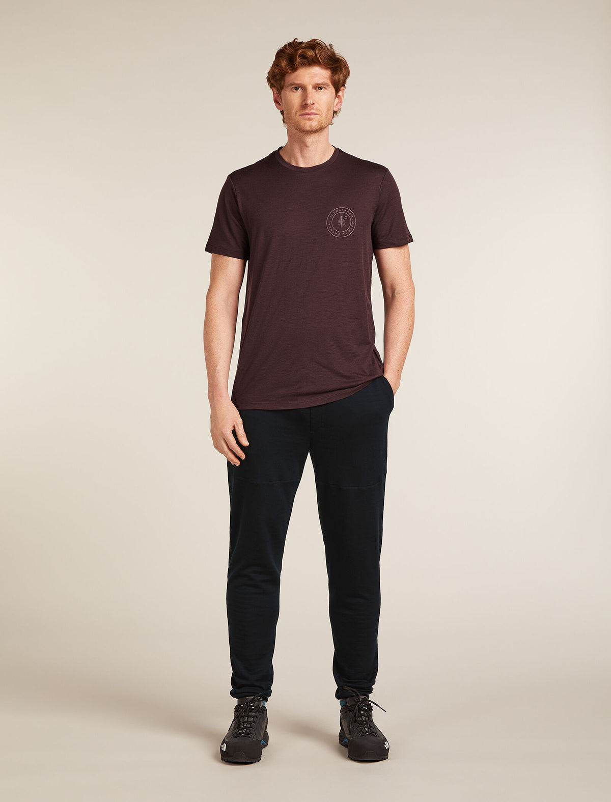 Men’s Merino 150 Tech Lite Short Sleeve T-Shirt Hike Naturally Java - 3