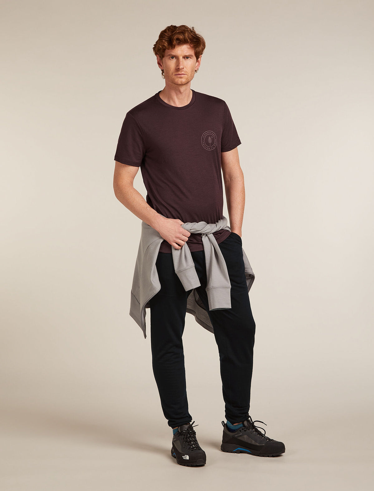 Men’s Merino 150 Tech Lite Short Sleeve T-Shirt Hike Naturally Java - 4