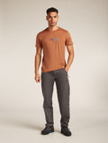 Men’s Merino 150 Tech Lite Short Sleeve T-Shirt Slimey Salamander Dusty clay - 3