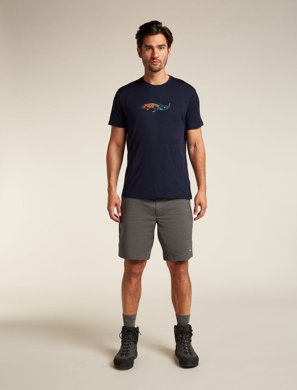Men’s Merino 150 Tech Lite Short Sleeve T-Shirt Slimey Salamander Glacier - 3